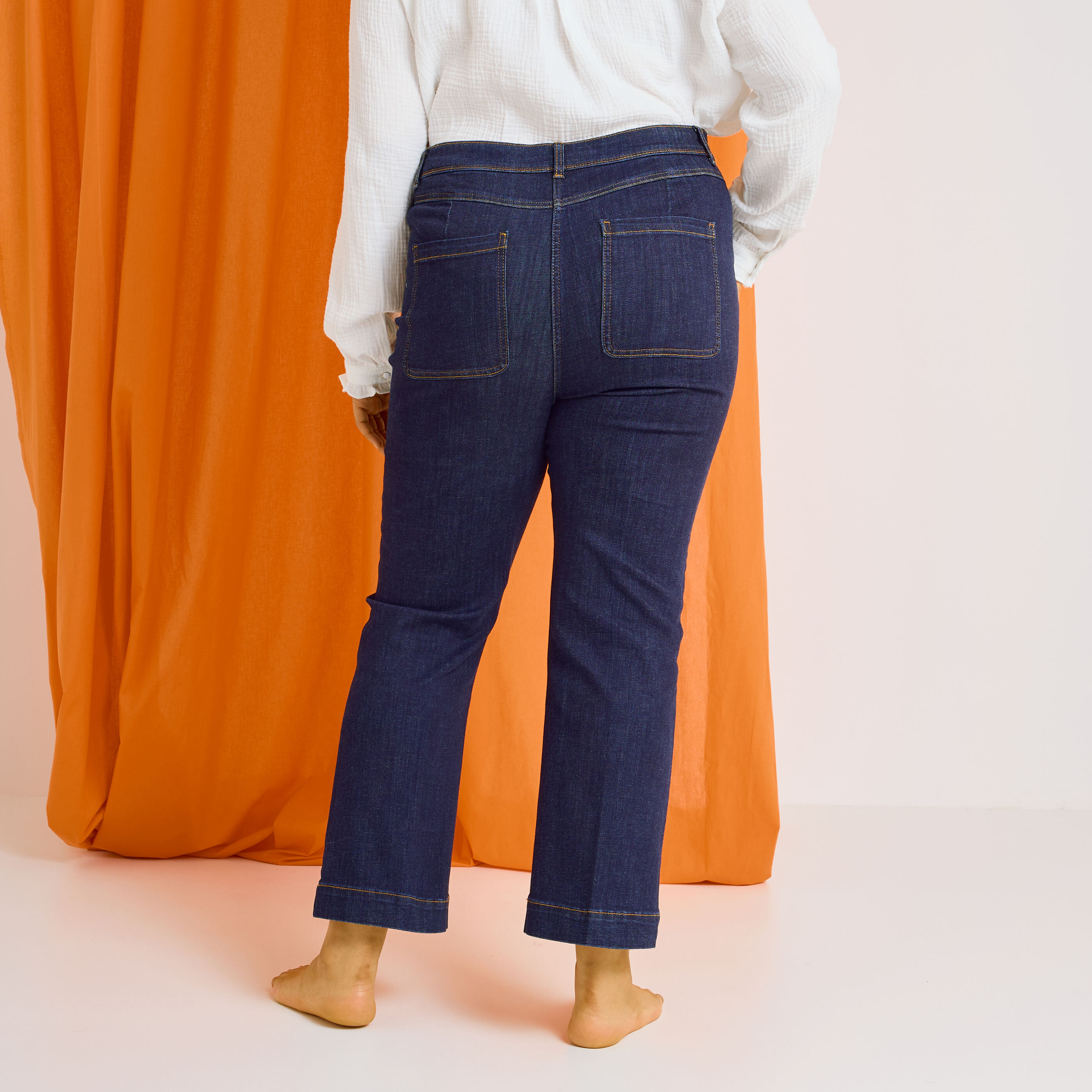 Jean raccourci TROPEZ RB02 femme