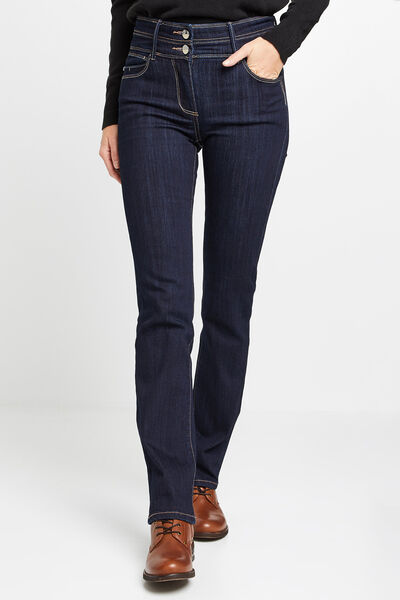 Jean droit taille haute ROME femme