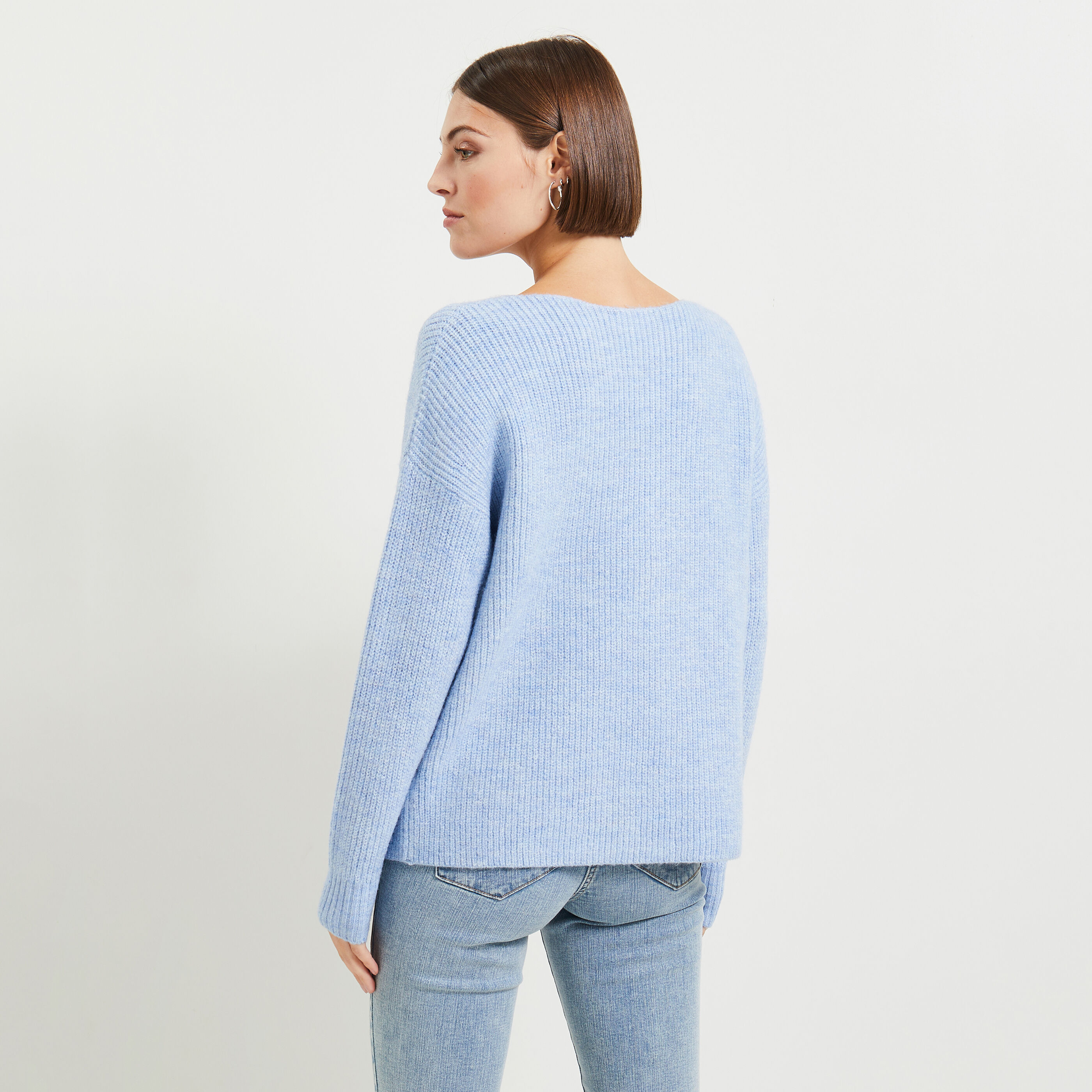 Grain De Malice COL V - Pullover - Violet
