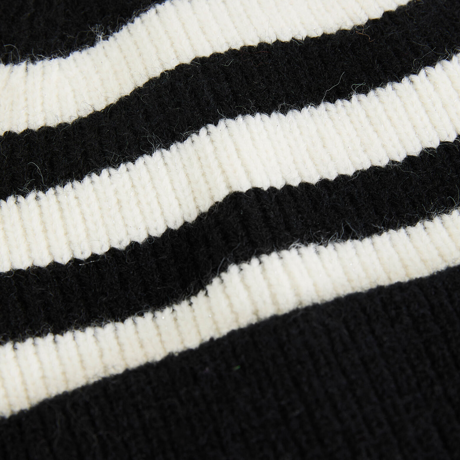 Bonnet rayé femme