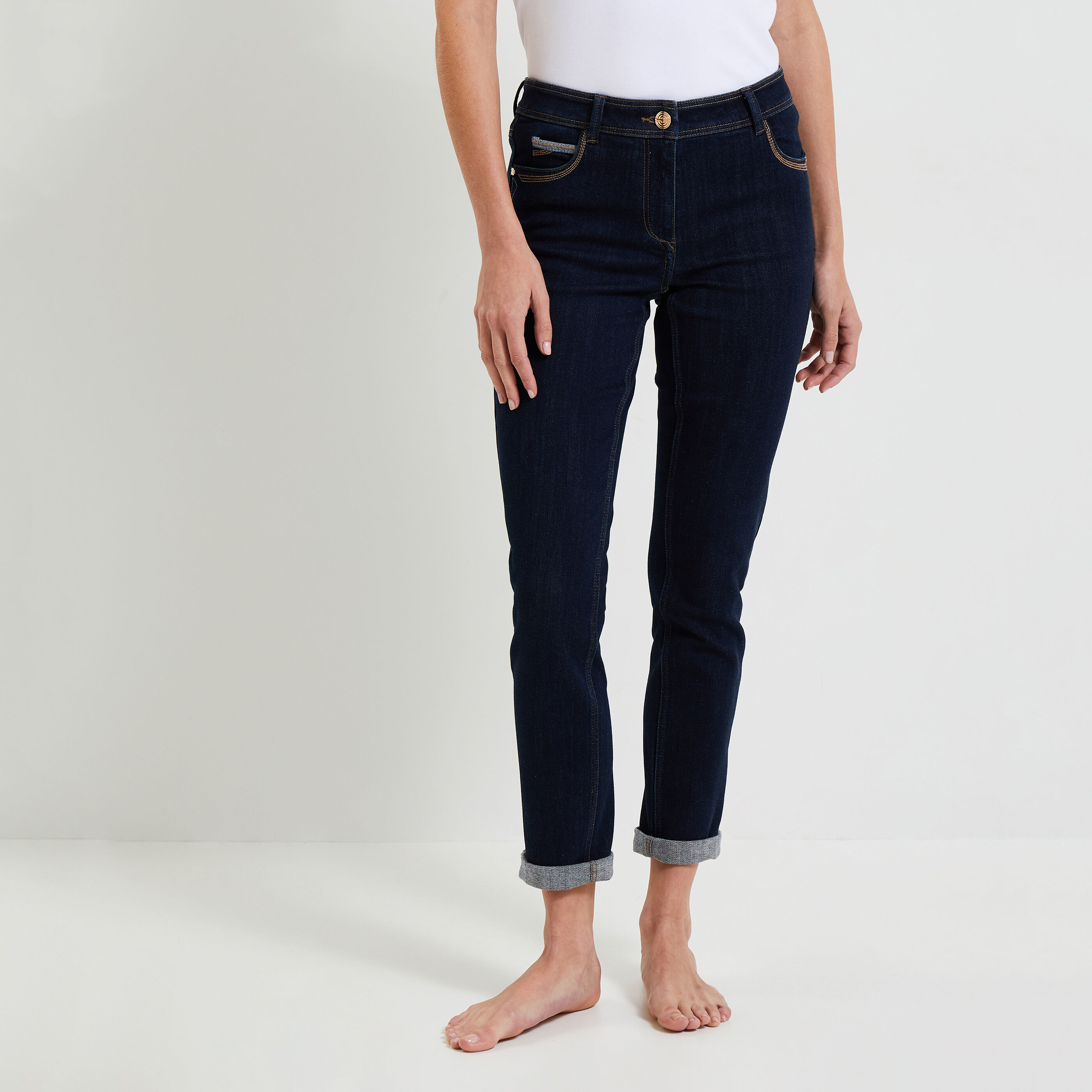 Jeans femme sale 7/8