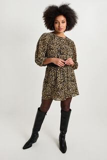 Jupe imprimé léopard femme