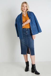 Blouse en coton et lin femme 