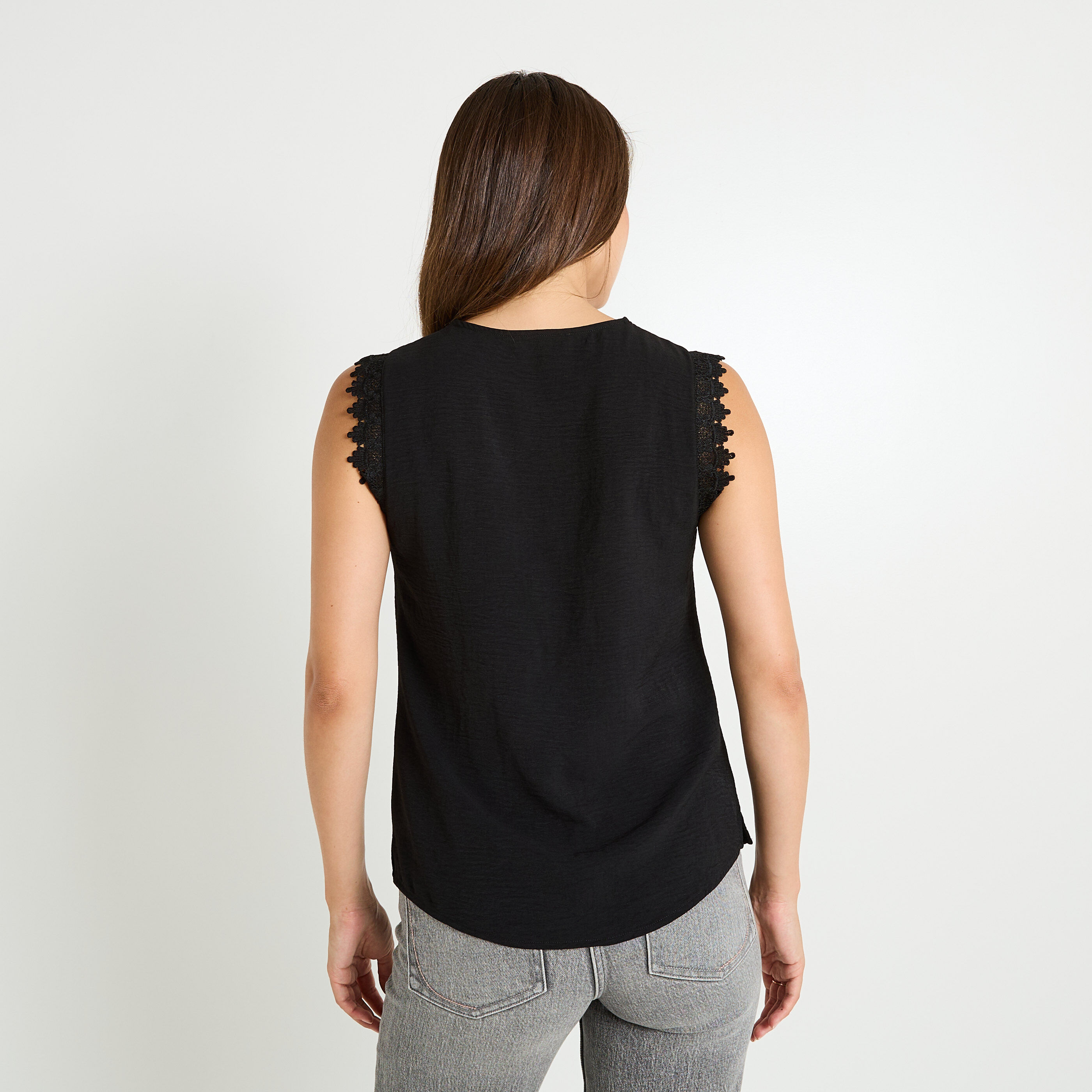Blouse sans manches femme