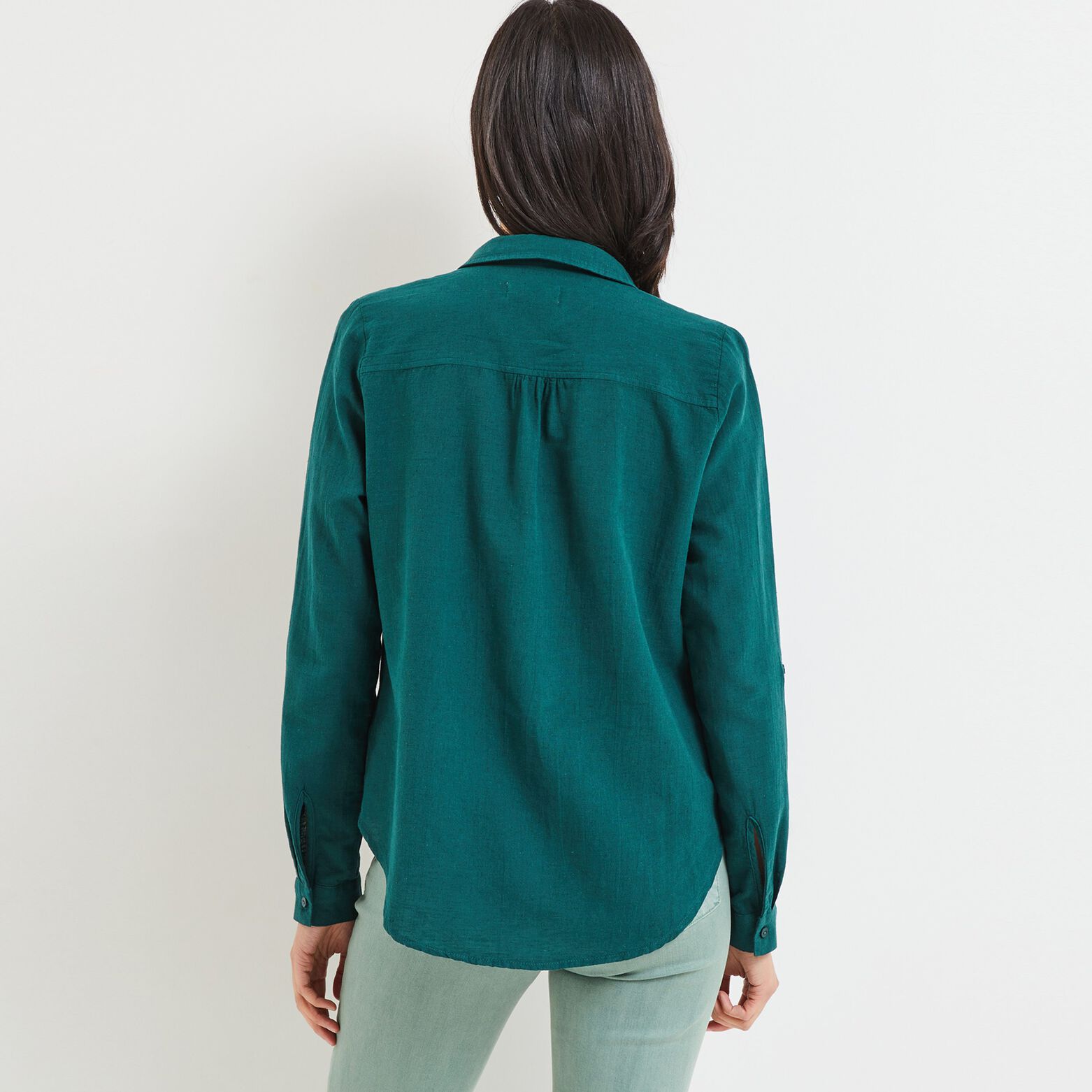 Blouse manches longues femme