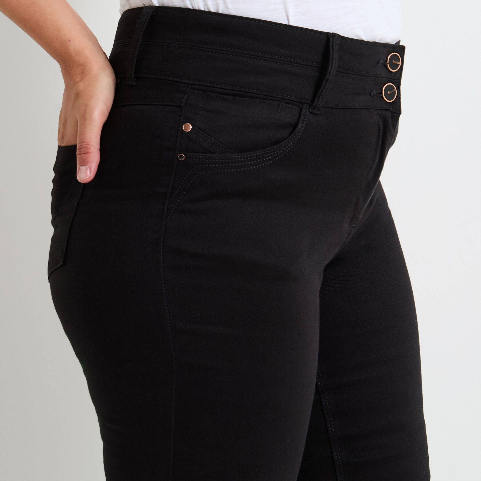 Jean slim taille haute MILAN femme