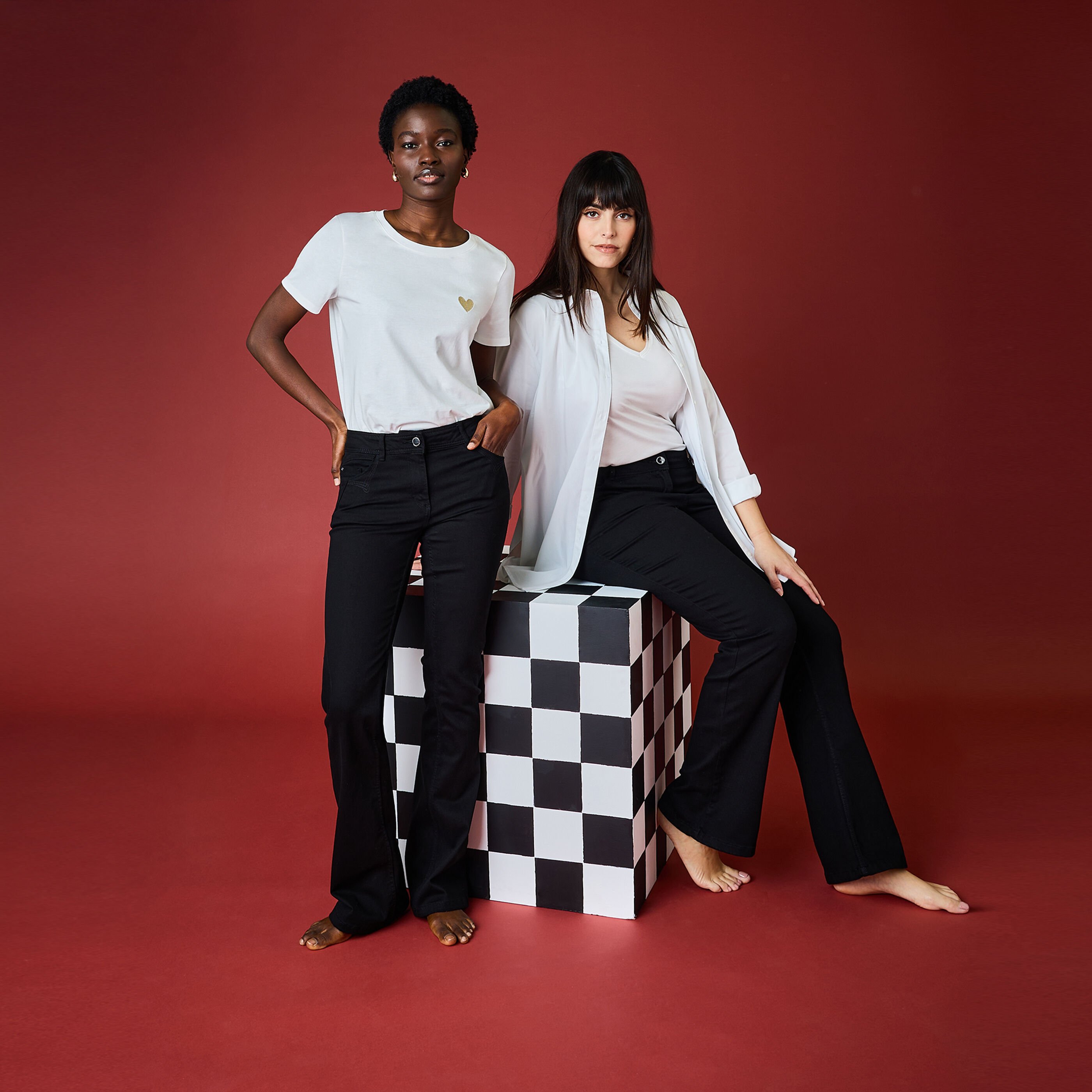 Jean bootcut BALI femme