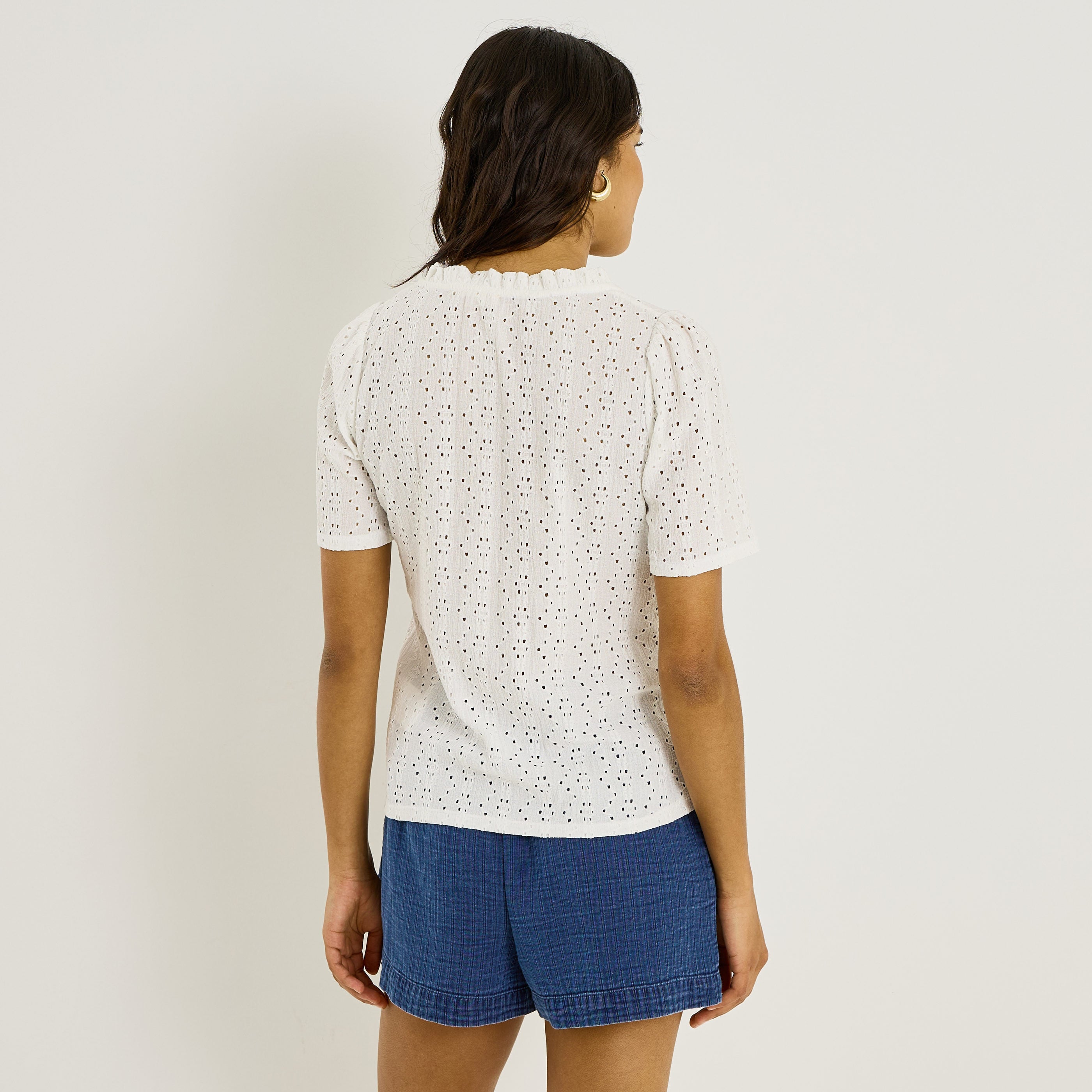 Chemise col victorien femme