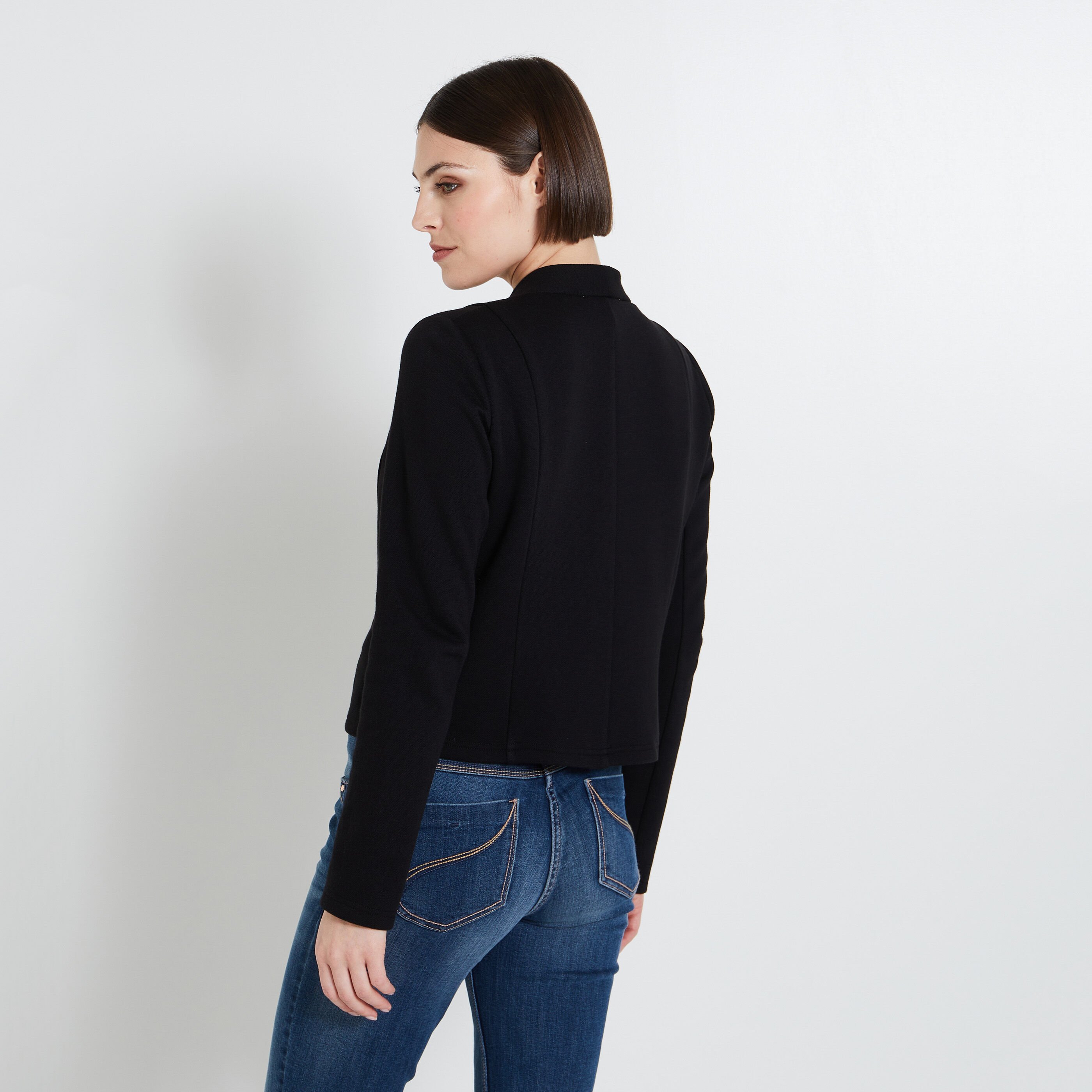 Veste bolero femme NOIR Graindemalice