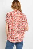 Chemise manches courtes femme
