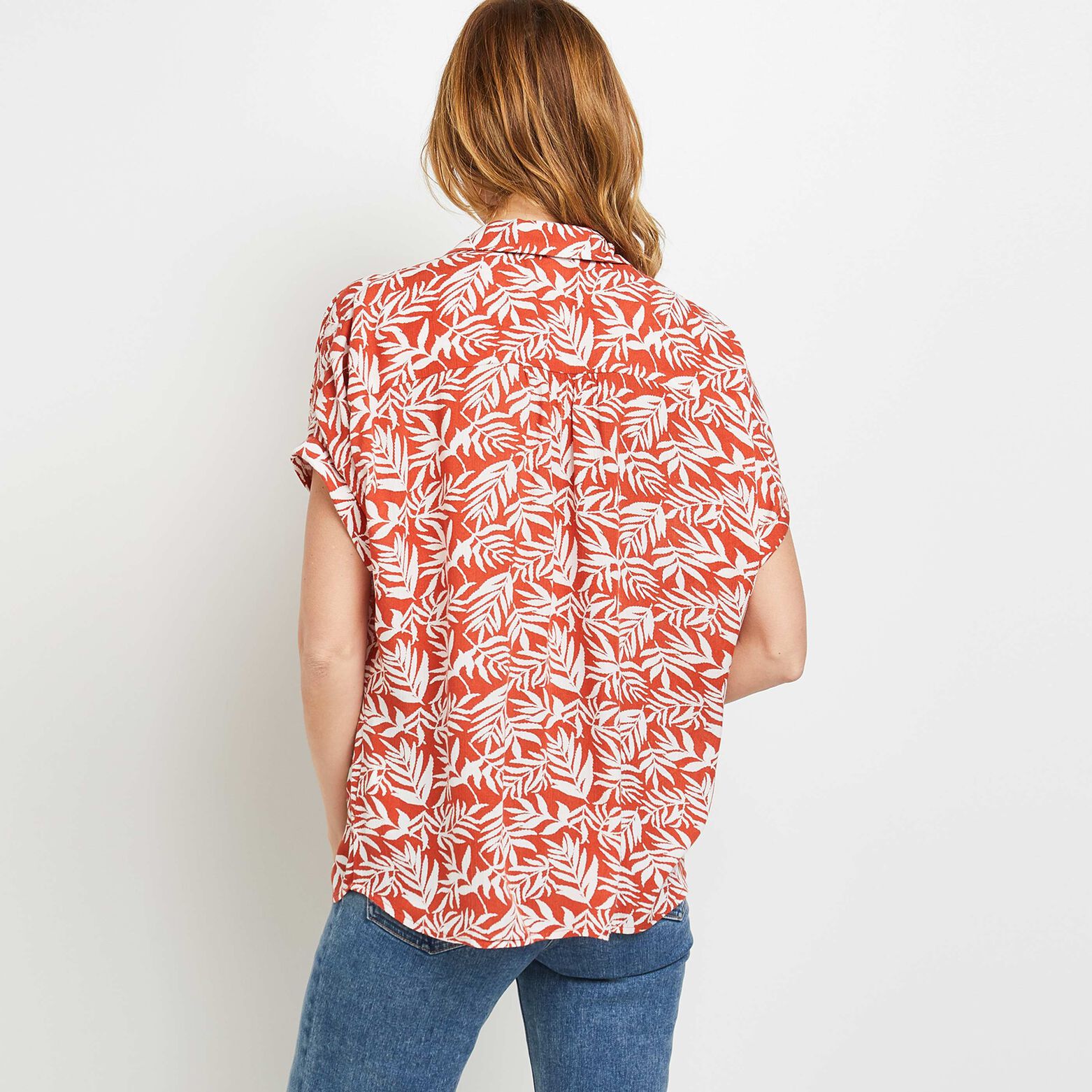 Chemise manches courtes femme