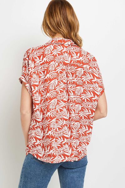 Chemise manches courtes femme