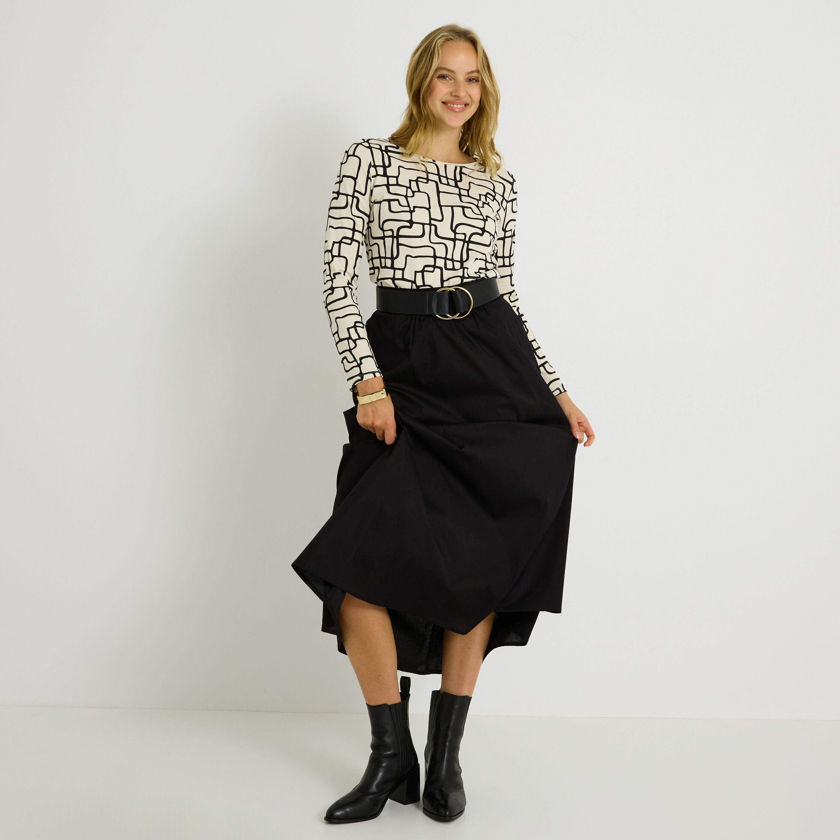 T-shirt manches longues femme