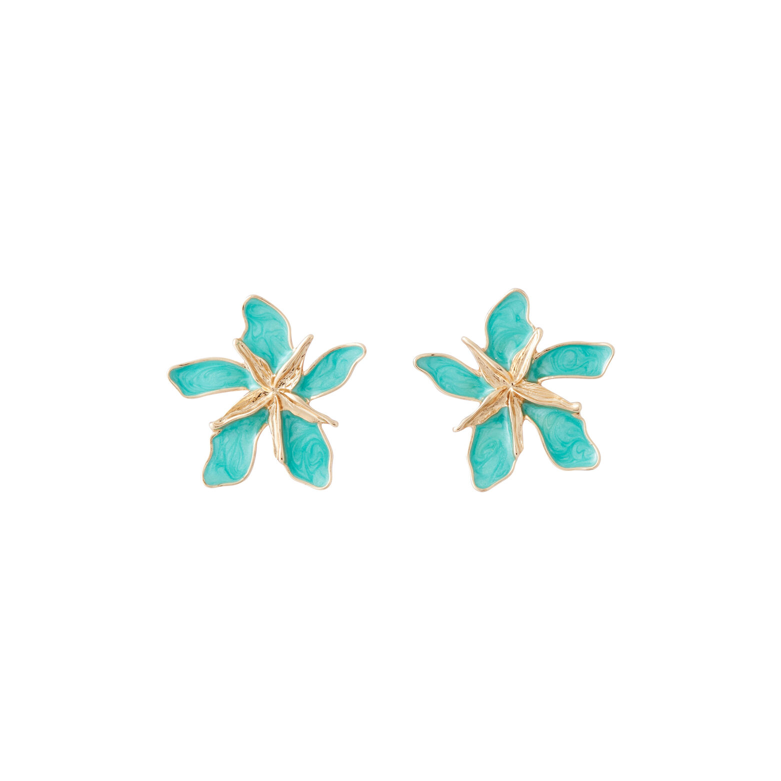 Boucles d'oreilles fleurs 