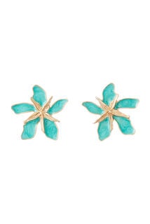 Boucles d'oreilles fleurs 