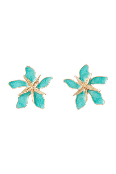 Boucles d'oreilles fleurs 