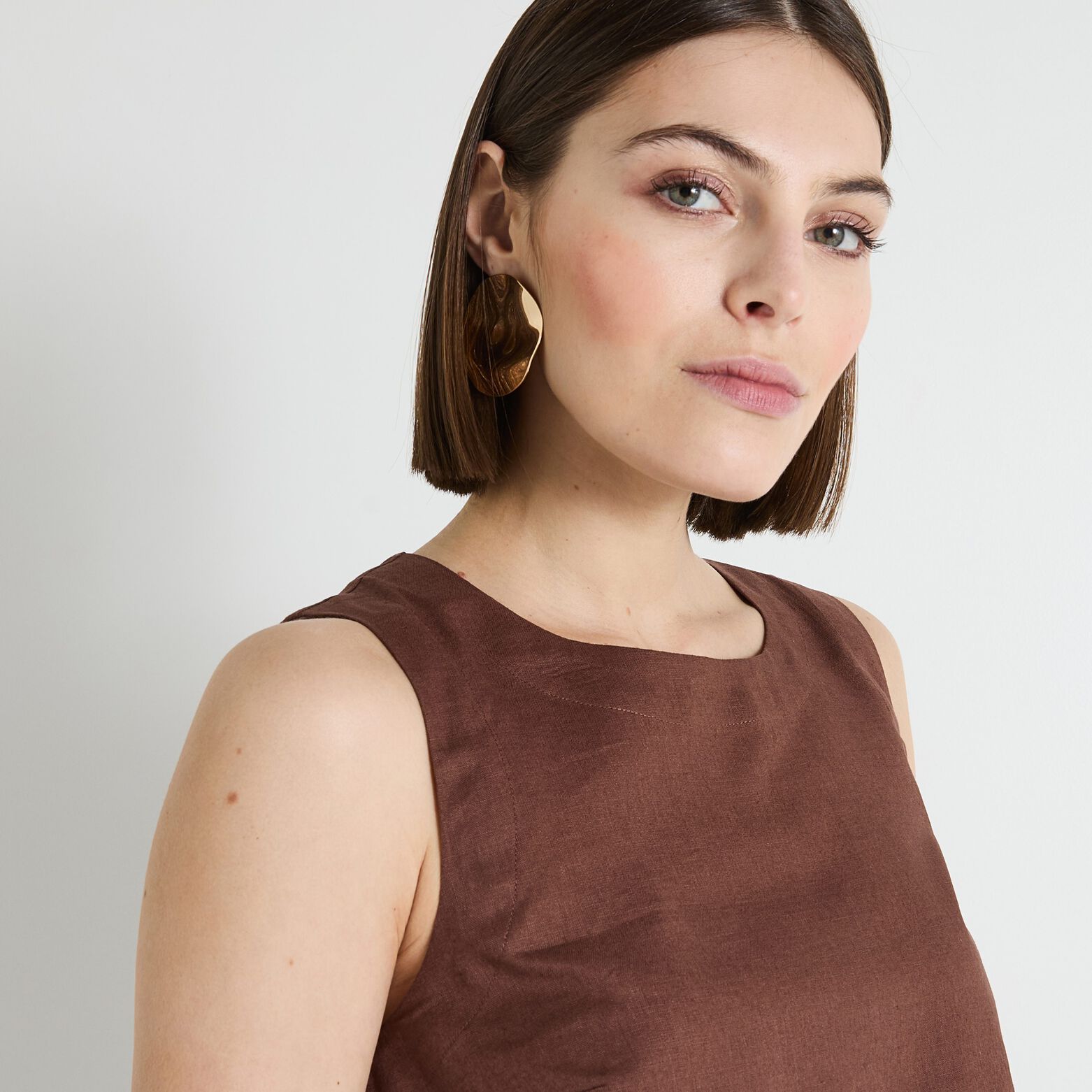 Top sans manches femme