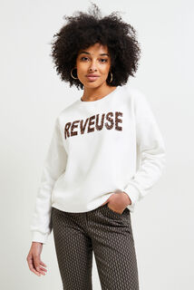 Sweat message femme