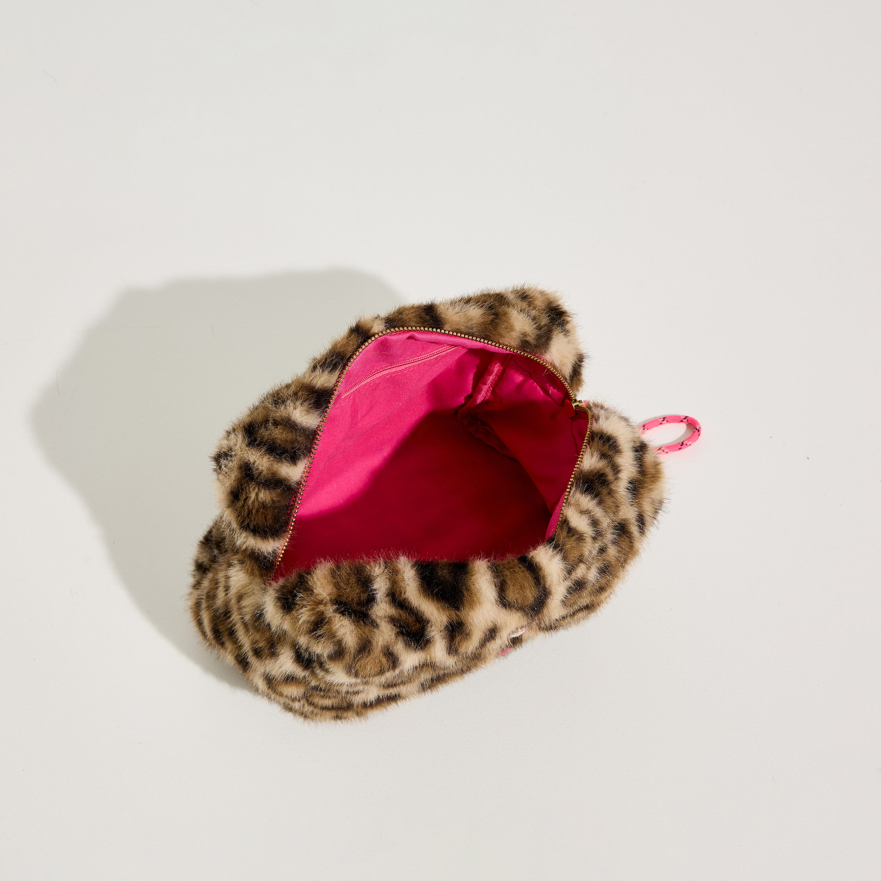 Trousse motif l&eacute;opard femme
