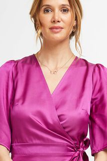 Robe cache coeur femme