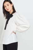 Chemise col lavallière femme