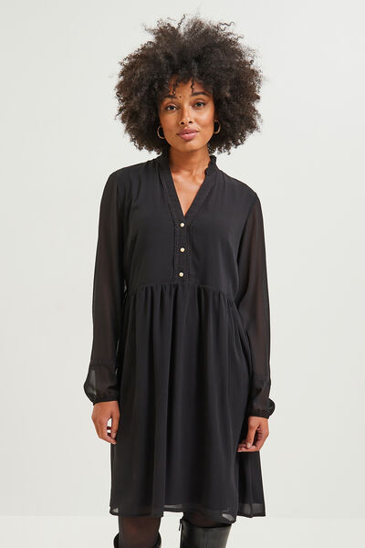 Robe unie femme