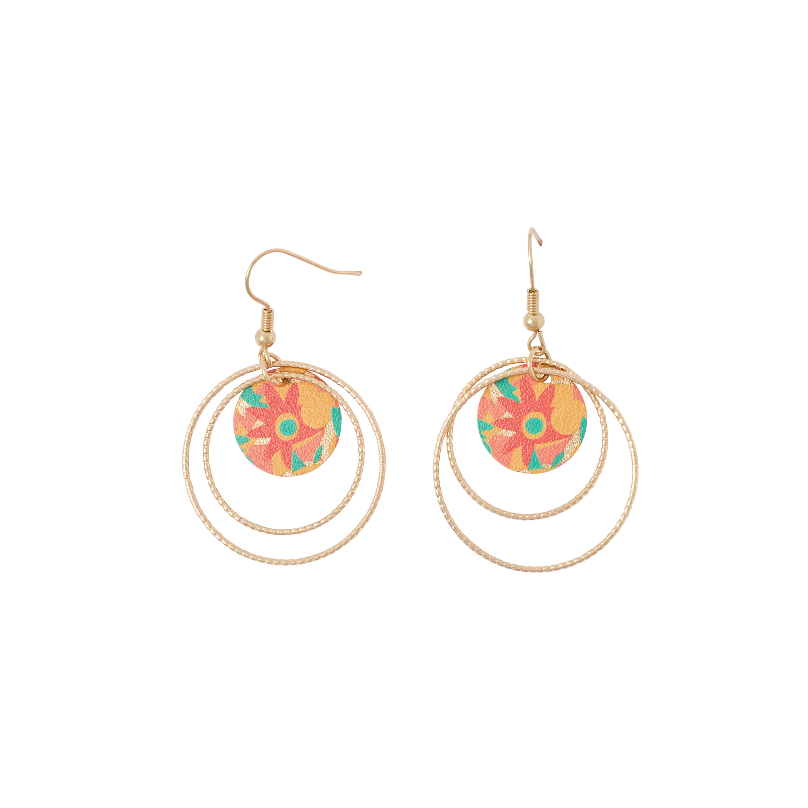 Boucles d'oreilles cercles femme