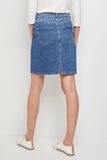 Jupe jean droite femme