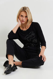 Tshirt manches 3/4 femme