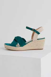 Sandales compensées femme