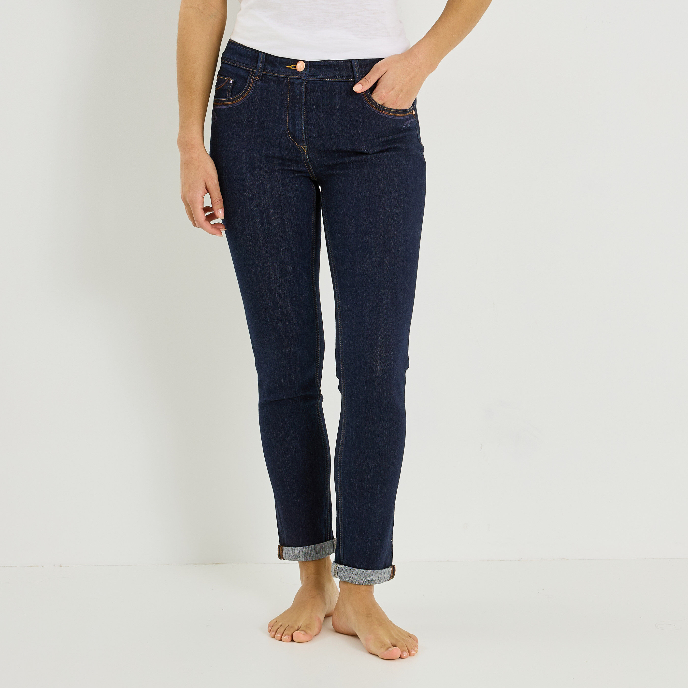 Jean slim raccourci TOKYO R01 femme