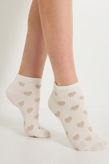 Lot de 2 paires de socquettes femme