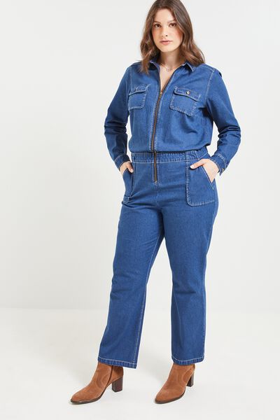 Combinaison en jeans