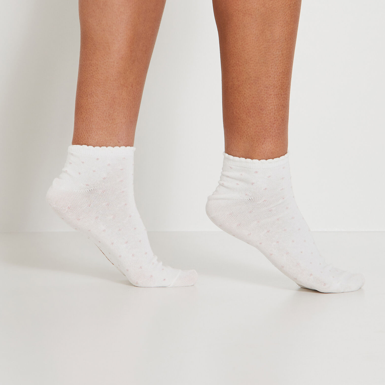 Lot de 2 paires de socquettes femme