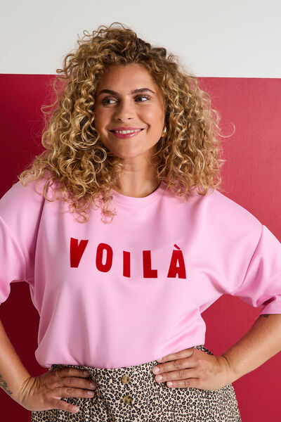 T-shirt col rond femme