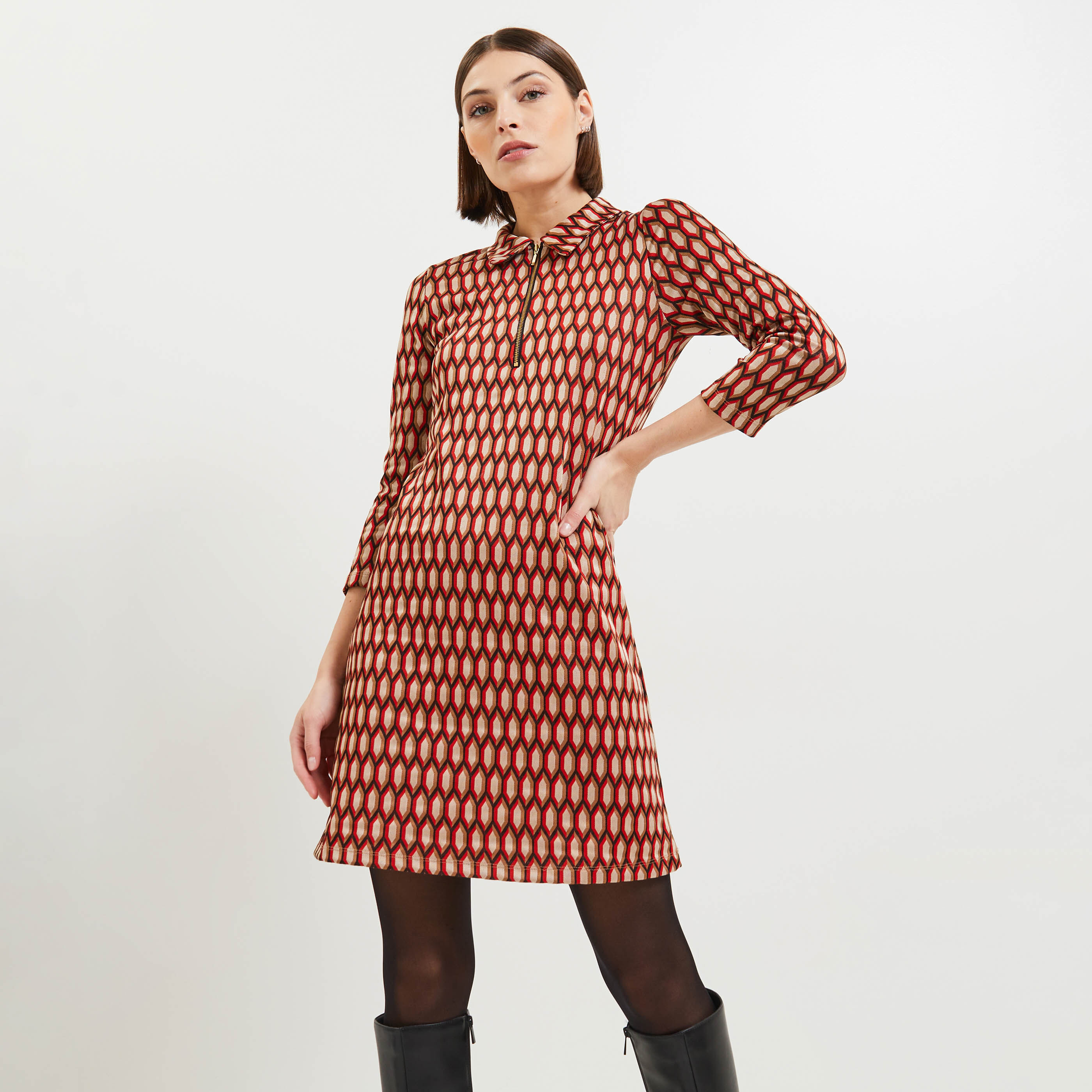 Robe en jacquard femme Graindemalice