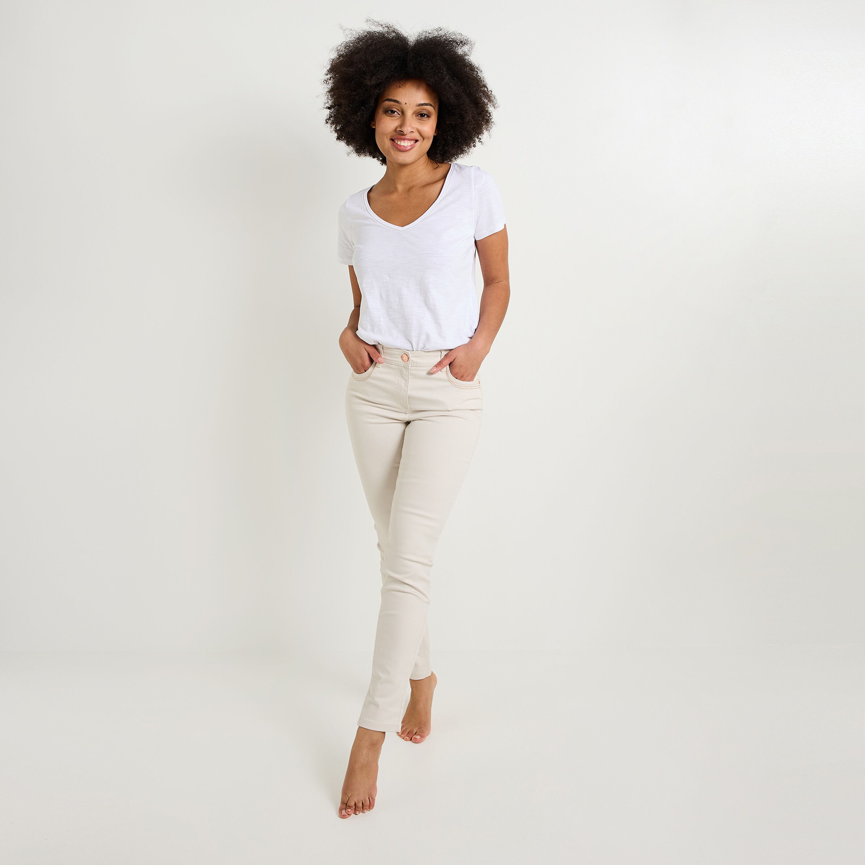 Jean raccourci TOKYO R01 femme