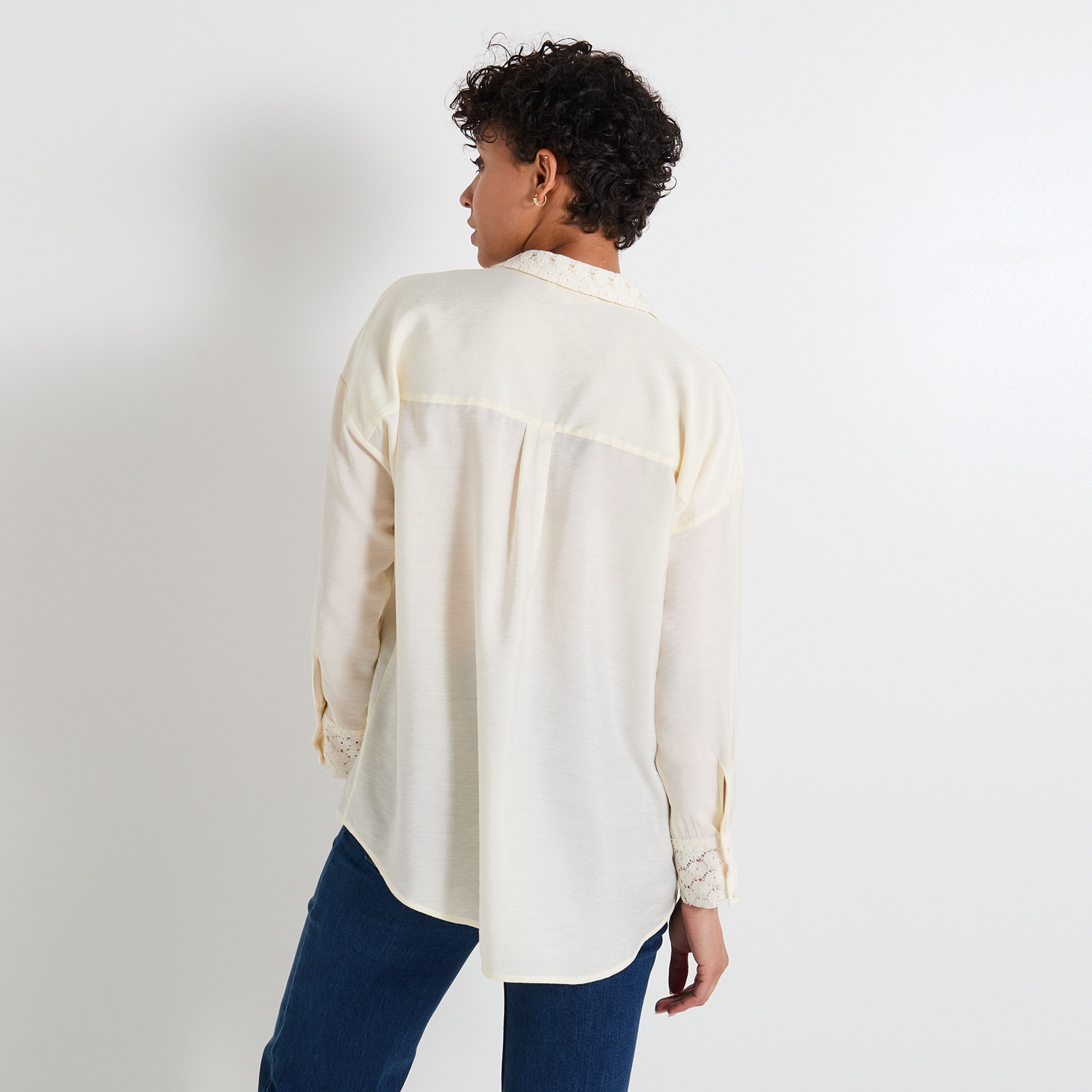 Chemisier fluide femme