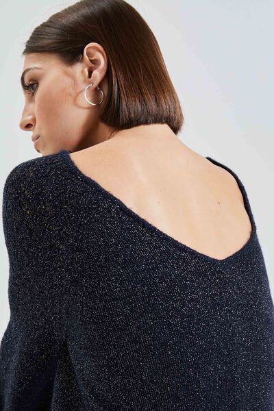 Pull jeux de points femme