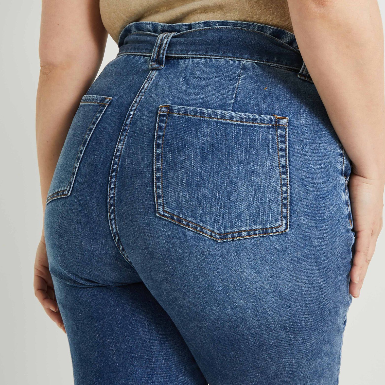 Jean paperbag PAPER femme