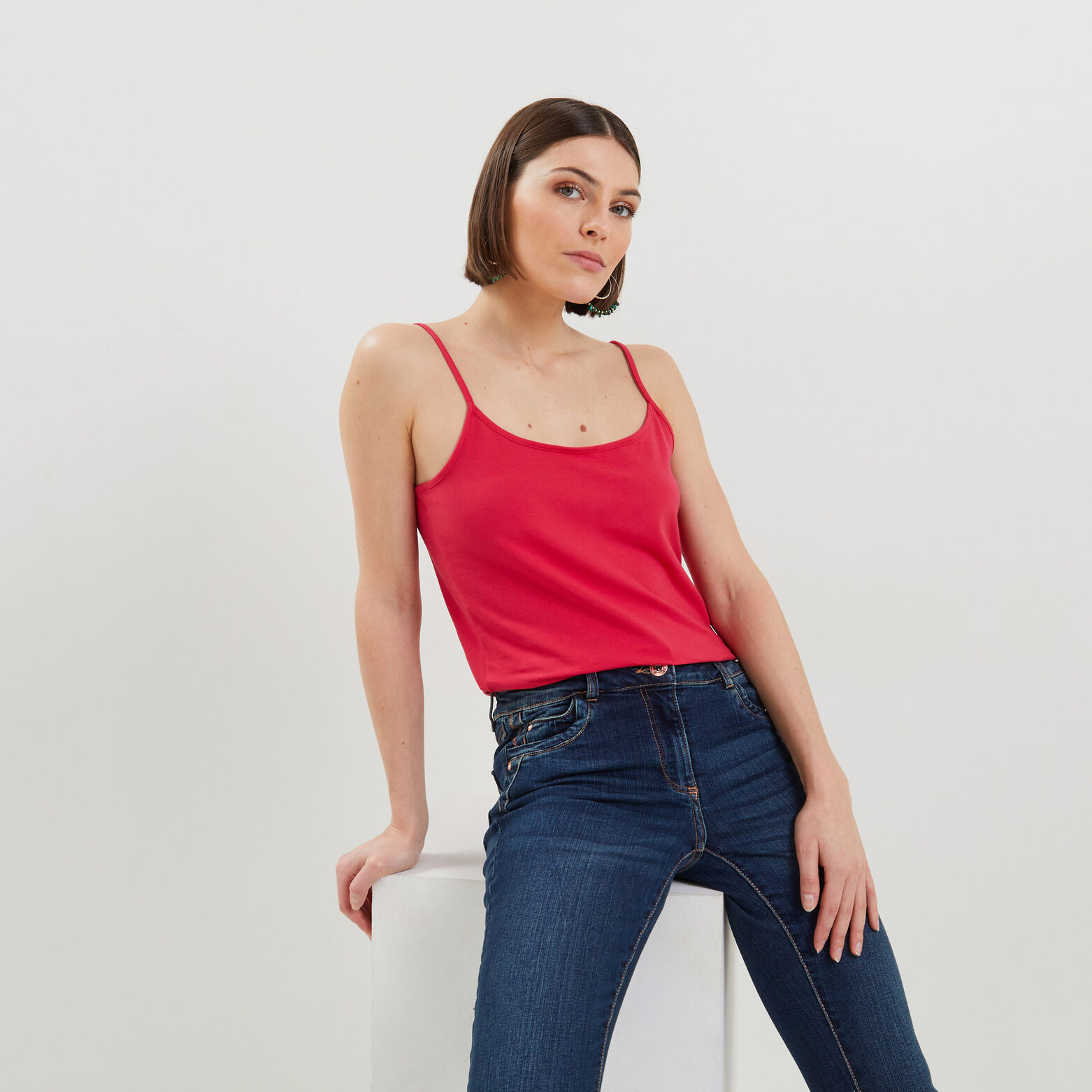Débardeur uni femme