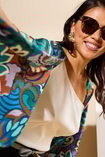 Kimono imprimé femme