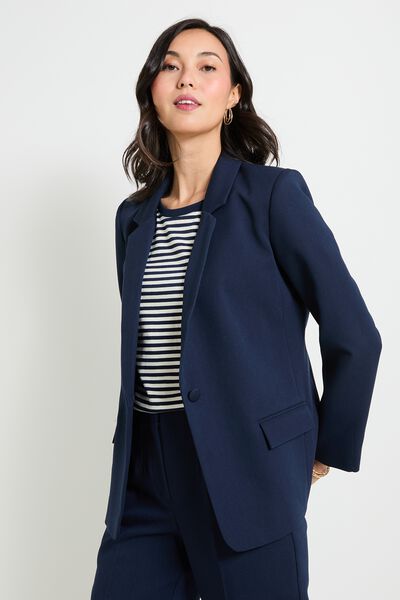 Veste col tailleur femme