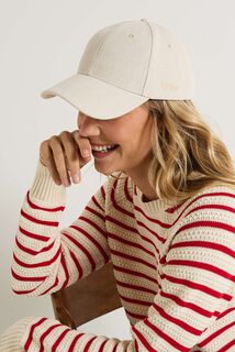 Casquette brillante femme