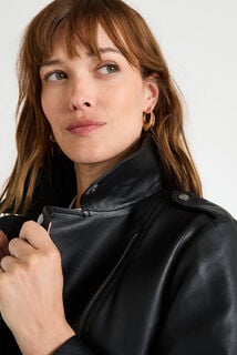 Veste en simili femme
