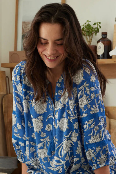 Blouse imprimée femme