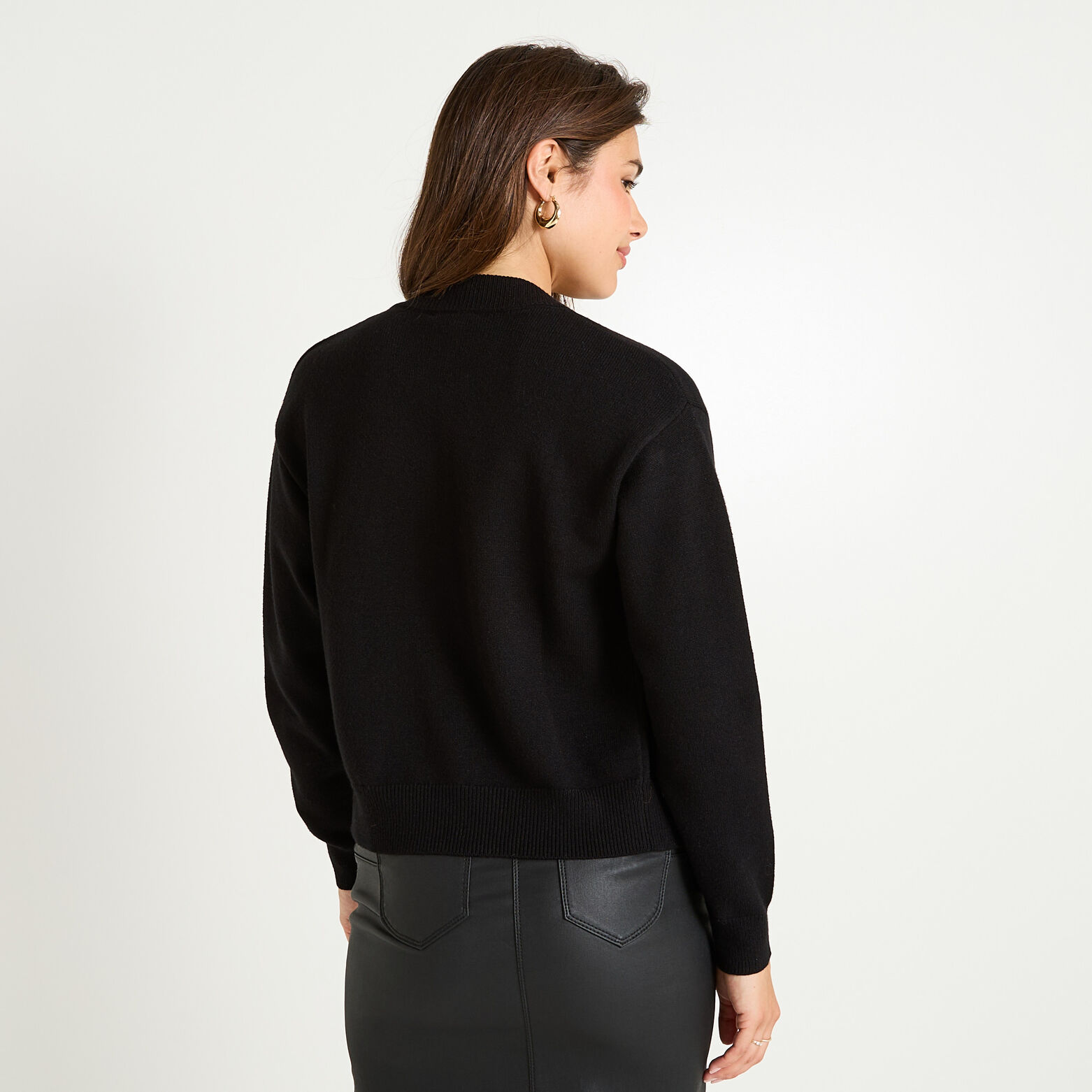 Gilet forme bomber femme