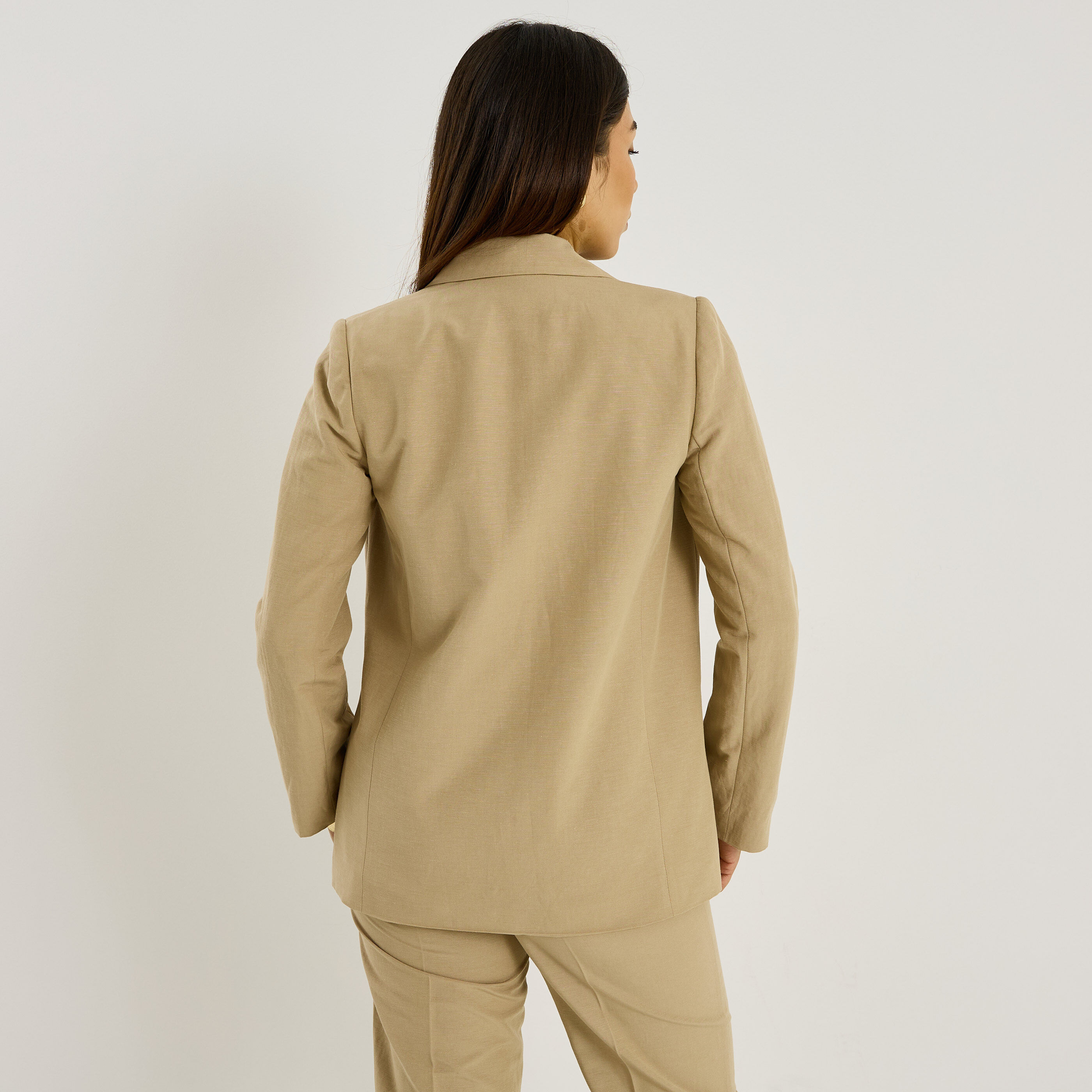 Blazer coupe droite femme