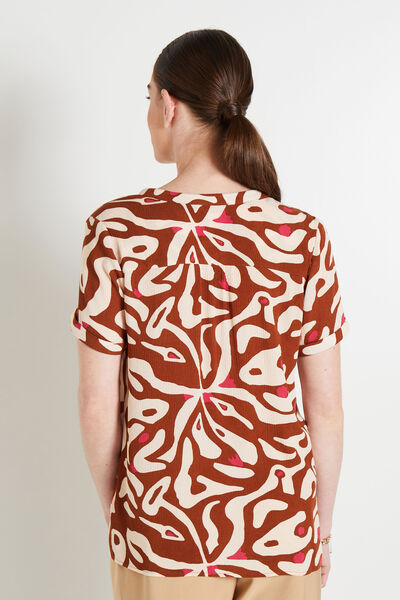 Blouse imprimée femme