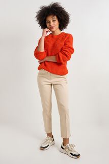 Pantalon cigarette femme
